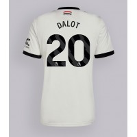 Dres Manchester United Diogo Dalot #20 Rezervni 2024-25 Kratak Rukav